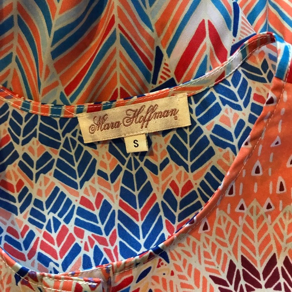 ** SOLD ** MH Safari Dress, Palms, S - Picture 7 of 8